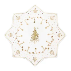 Easy Life Assiete à gateau CHRISTMAS LIGHTs> Noël|Services De Table En Porcelaine​