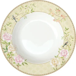 Easy Life Assiette Creuse Ø 22,5 cm En Bone China PaLACE GARDEN FRESCO Best