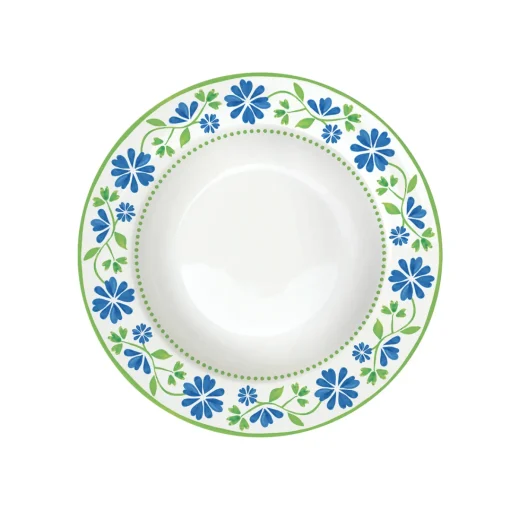 Easy Life Assiette creuse FLOWERS GARDEN Best