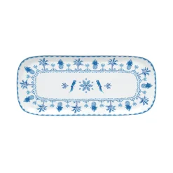 Easy Life Assiette de service bleue EXOTIC VIBES> Services De Table En Porcelaine​|Exotic Vibes