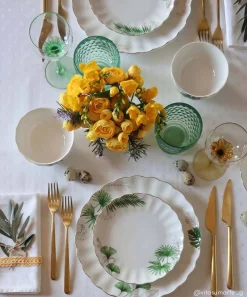 Easy Life Assiette àdessert Ø 19 cm EXOTIQUE> Ethnique|Services De Table En Porcelaine​