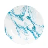 Easy Life Assiette àdessert en porcelaine Ø19 cm AQUA New