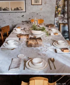 Easy Life Assiette en porcelaine Ø 26 cm A WHITE> Moderne|Services De Table En Porcelaine​