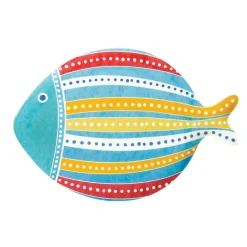 Easy Life Assiette en porcelaine de 30x7cm SEA FRIENDS – versColor 1 Best