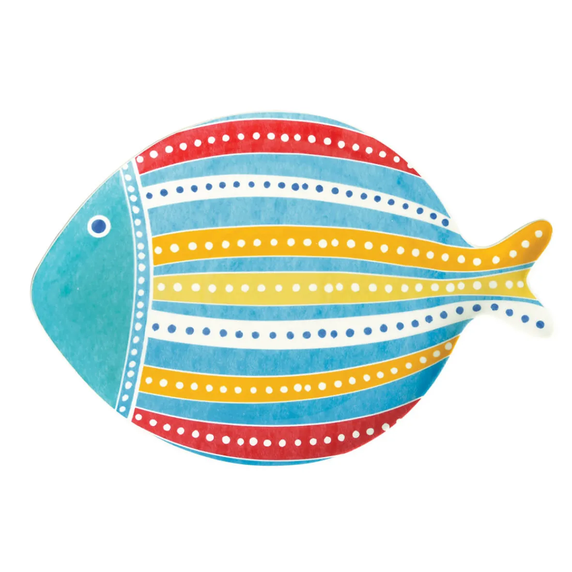 Easy Life Assiette en porcelaine de 30x7cm SEA FRIENDS – versColor 1 Best