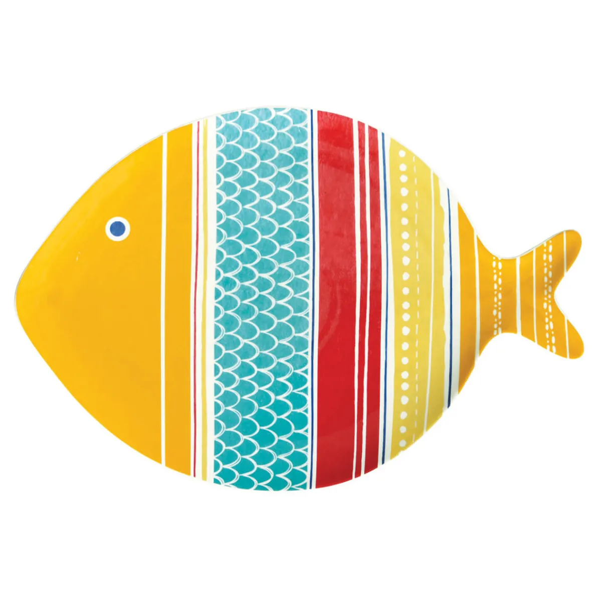 Easy Life Assiette en porcelaine de 30x7cm SEA FRIENDS – versColor 1 Best