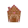Easy Life Assiette forme 21 x 25,5 cm GINGERBREAD New