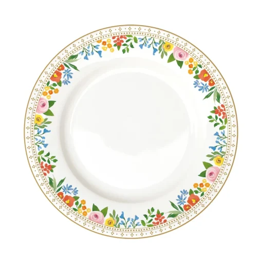 Easy Life Assiette plate BOHO FLOWERS Outlet