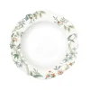 Easy Life Assiette plate en porcelaine de Ø 26 cm ZEN GARDEN WHITE New