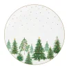Easy Life Assiette plate FESTIVE TREES Outlet