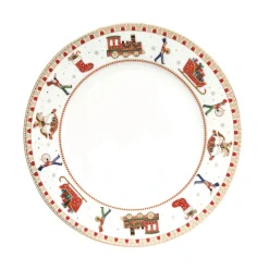 Easy Life Assiette plate POLAR EXPRESS> Noël|Services De Table En Porcelaine​