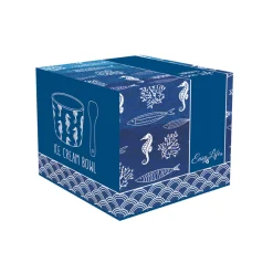 Easy Life Bol à glace avec cuillère – versSEA horse SEA LIFE> Services De Table En Porcelaine​|Sea Life