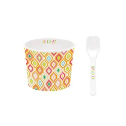 Easy Life Bol à glace avec cuillère TEXTURE 05 Best