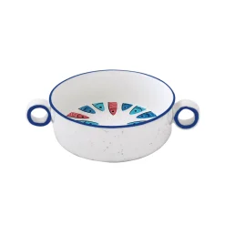 Easy Life Bol avec poignées Ø 16 cm SARDINE’S PARTY> Maritime|Services De Table En Porcelaine​