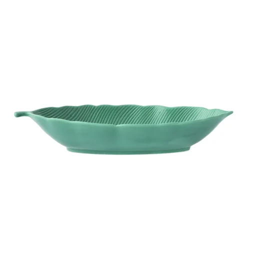 Easy Life Bol feuille en porcelaine 30×13 cm eaves LIGHT GREEN Discount