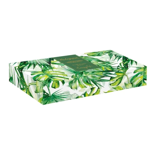 Easy Life Bol feuille en porcelaine 30×13 cm eaves LIGHT GREEN Discount