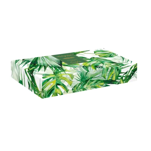 Easy Life Bol feuille en porcelaine 26×11,5 cm LEAVES LIGHT GREEN