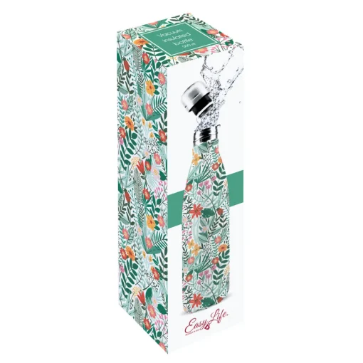 Easy Life Bouteille isotherme de 500 ml dans un coffret cadeau BOTANIC Outlet