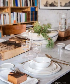 Easy Life Coffret de 6 bols en porcelaine Ø 12 cm A WHITE><noscript><img width=