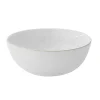 Easy Life Coffret de 2 bols en porcelaine Ø 22 cm WHITE> Moderne|Services De Table En Porcelaine​