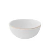 Easy Life Coffret de 6 bols en porcelaine Ø 9,5 cm WHITE> Moderne|Services De Table En Porcelaine​