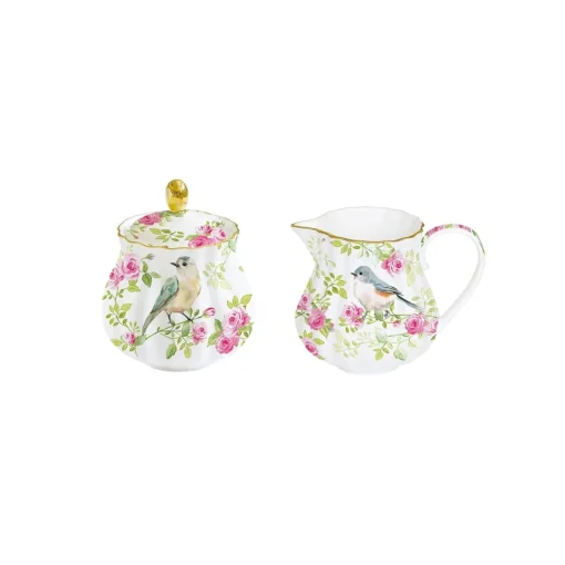 Easy Life Ensemble avec pot à lait et sucrier SPRING TIME Clearance