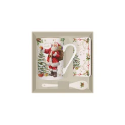 Easy Life Ensemble avec tasse, cuillère et sous-verre MAGIC Christm> Noël|Petit Dejeuner