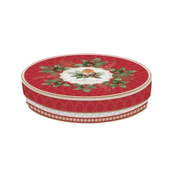 Easy Life Ensemble de 4 assiettes à dessert CHRISTMAS BERRIES Discount