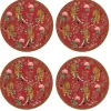 Easy Life Ensemble de 4 assiettes àdessert BENGALA