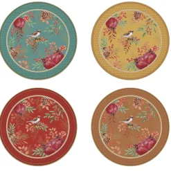 Easy Life Ensemble de 4 assiettes àdessert AUTUMN SYMPHONY Sale
