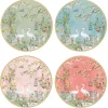 Easy Life Ensemble de 4 assiettes àdessert JARDIN DE REVES Discount