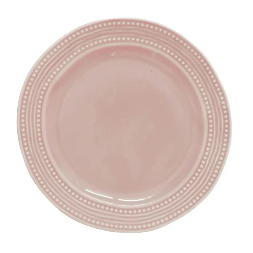 Easy Life Ensemble de 6 assiettes en porcelaine de Ø 26,5 cm LIGHT PINK Online