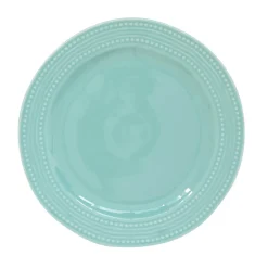 Easy Life Ensemble de 6 assiettes en porcelaine de Ø 26,5 cm AQUA Outlet