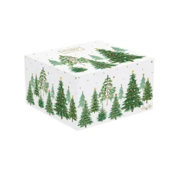 Easy Life Ensemble de 2 bols FESTIVE TREES> Services De Table En Porcelaine​|Festive Trees