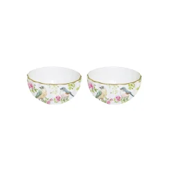 Easy Life Ensemble de 2 bols SPRING TIME> Romantique|Services De Table En Porcelaine​