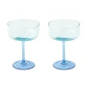 Easy Life Ensemble de 2 Champagne calices RAINBOW Online