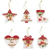 Easy Life Ensemble de 6 décorations pour arbre de Noël CHRISTMAS MEMORIES Clearance