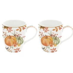 Easy Life Ensemble de 2 mugs 350 ml HARVEST> Petit Dejeuner|Harvest
