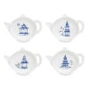 Easy Life Ensemble de 4 porte-sachets de thé PADOGA New