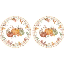 Easy Life Ensemble de 2 sets de table Ø 34,5 cm HARVEST New
