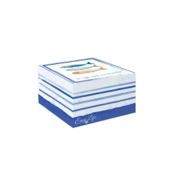 Easy Life Ensemble de 2 tasses à café avec soucoupes BORD DE MER> Maritime|Petit Dejeuner