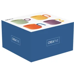 Easy Life Ensemble de 4 tasses CREATIVE> Petit Dejeuner|Creative
