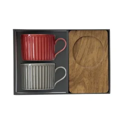 Easy Life Ensemble de 2 tasses en porcellaine TAKE A BREAK ASS1 New
