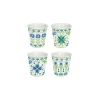 Easy Life Ensemble de 4 verres à café FLOWERS GARDEN Sale