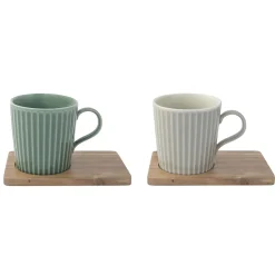 Easy Life Ensemble de deux mug en porcellaine TAKE A BREAK ASS4> Quotidienne|Petit Dejeuner