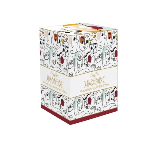 Easy Life Mug en porcelaine de 600 ml MODERNISM Outlet