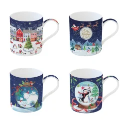 Easy Life Mug en porcelaine With Love At CHRISTMAS Ass1> Noël|Petit Dejeuner