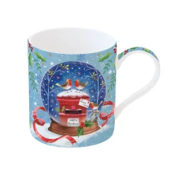 Easy Life Mug en porcelaine With Love At CHRISTMAS ROBINS Sale