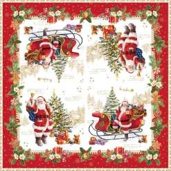 Easy Life Paquet de 20 serviettes en papier 33×33 cm CHRISTMAS MEMORIES Outlet