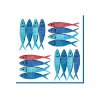 Easy Life Paquet de 20 serviettes SARDINE’S PARTY Discount
